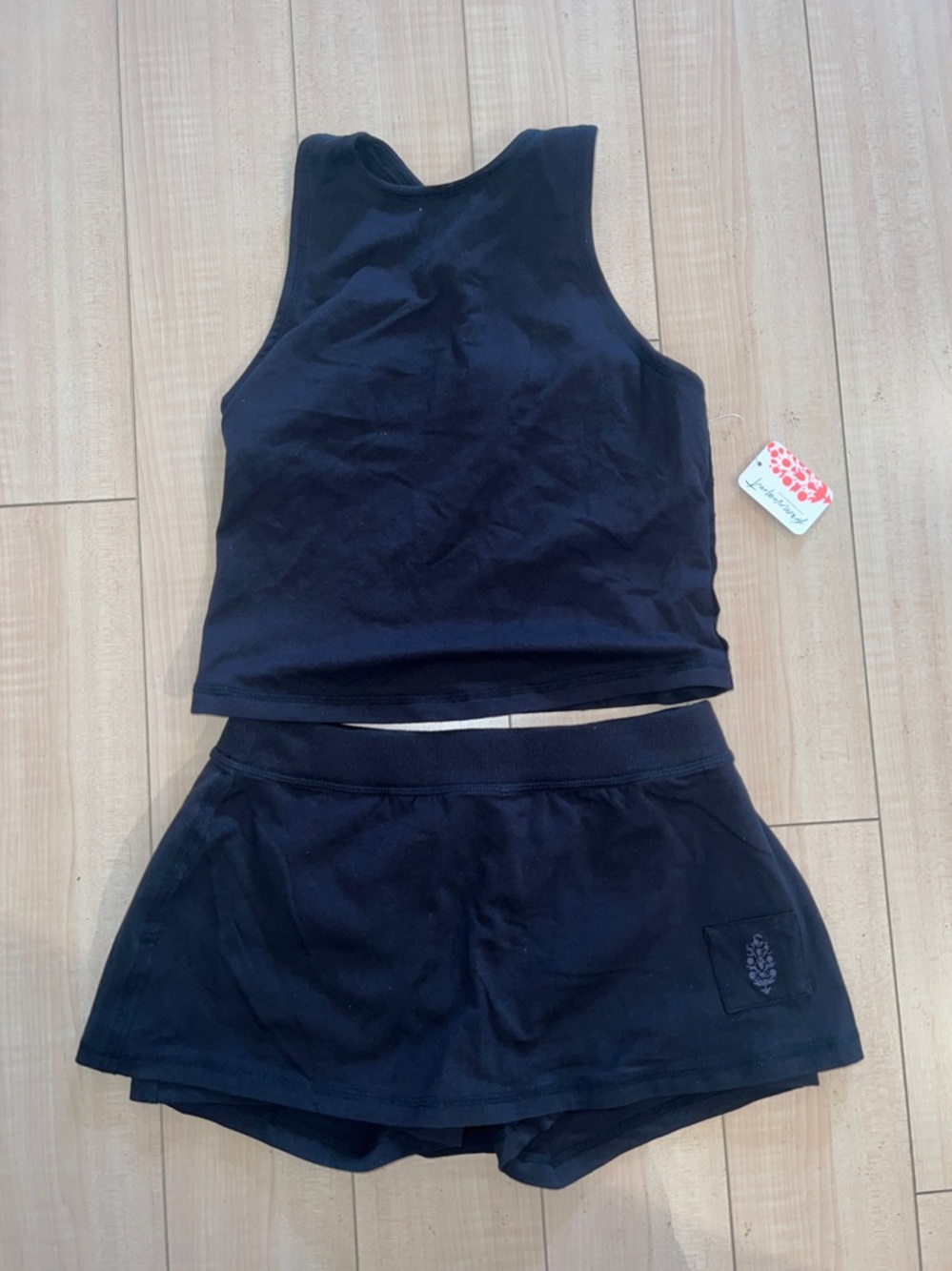 NWT FP MOVEMENT BY FREE PEOPLE HOT SHOT TWISTED SET - Picture 4 of 6